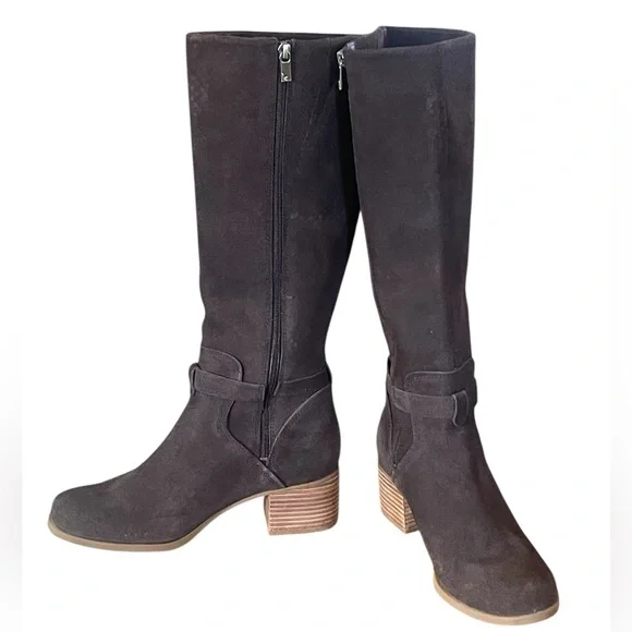 Koolaburro by UGG Madeley knee high suede boots with Ortholite insole. Size9 GUC - Picture 5 of 13